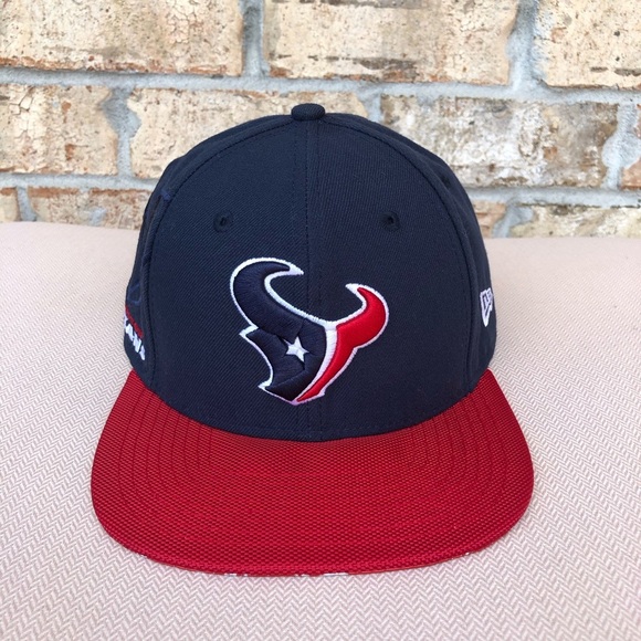 New Era Navy Houston Texans 2016 Sideline Official Original Fit 9FIFTY SnapBack - Picture 2 of 16